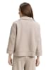 Tom Tailor Sweatjacke in Beige
