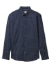 Tom Tailor Blouse - slim fit - donkerblauw
