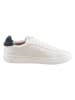 Tommy Hilfiger Leren sneakers wit/donkerblauw