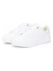 Tommy Hilfiger Leren sneakers wit/crème