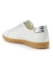 British Passport Leder-Sneakers in Weiß