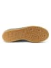 British Passport Leren sneakers turquoise