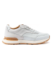 British Passport Leren sneakers wit