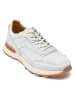 British Passport Leder-Sneakers in Weiß
