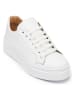 British Passport Leren sneakers wit
