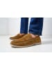 British Passport Leren mocassins "Penny" okergeel
