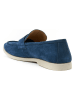 British Passport Leren mocassins "Penny" donkerblauw