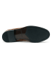 British Passport Leren mocassins "Tassel" lichtbruin