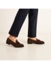 British Passport Leren mocassins "Tassel" bruin