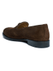 British Passport Leren mocassins "Tassel" bruin