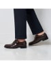 British Passport Leren veterschoenen bruin