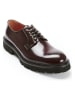 British Passport Leren veterschoenen bordeaux