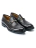 British Passport Leren mocassins "Bit" bruin