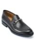 British Passport Leren mocassins "Bit" bruin