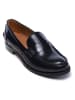 British Passport Leren mocassins "Penny" zwart
