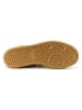 British Passport Leder-Sneakers in Hellbraun