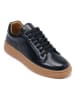 British Passport Leren sneakers zwart