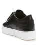 British Passport Leren sneakers zwart
