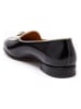 British Passport Leren mocassins "Bit" zwart
