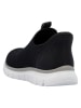 rieker Slippersy w kolorze czarnym