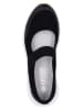 rieker Keilballerinas in Schwarz