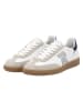 rieker Leder-Sneakers in Weiß/ Beige