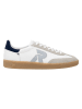 rieker Leder-Sneakers in Weiß/ Beige