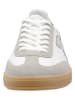 rieker Leder-Sneakers in Weiß/ Beige