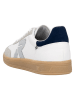 rieker Leder-Sneakers in Weiß/ Beige