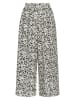 MOSS COPENHAGEN Marlenehose "Jusia" in Creme/ Schwarz