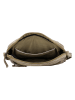 HIDE & STITCHES Leren schoudertas "Paint Rock" taupe - (B)25 x (H)18 x (D)5,5 cm