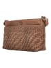 HIDE & STITCHES Leren schoudertas lichtbruin - (B)23 x (H)15 x (D)7 cm