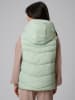 4F Doorgestikte bodywarmer mintgroen