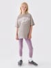4F Legginsy w kolorze fioletowym