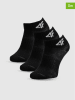 4F 3er-Set: Socken in Schwarz