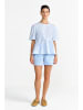 Rich & Royal Blouse lichtblauw/wit