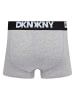 DKNY Bokserki (7 par) w kolorze czarno-jasnoszaro-granatowym