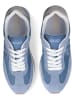 Liu Jo Leder-Sneakers in Hellblau/ Blau