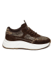Steve Madden Sneakersy w kolorze brązowo-złotym