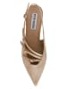 Steve Madden Slingballerina's beige