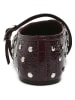 Steve Madden Leren ballerina's met bandje rood