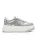 Steve Madden Sneakers zilverkleurig