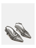 Steve Madden Czółenka w kolorze srebrnym