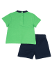 Chicco 2-delige outfit donkerblauw/groen