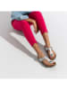 Birkenstock Zehentrenner "Gizeh" in Silber - Weite S