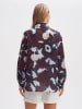 OPUS Hemd in Dunkelblau/ Rot/ Creme