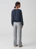 OPUS Bluse in Dunkelblau