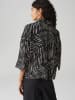 OPUS Bluse in Schwarz/ Weiß