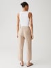OPUS Linnen broek beige