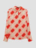 someday. Hemd in Beige/ Rot